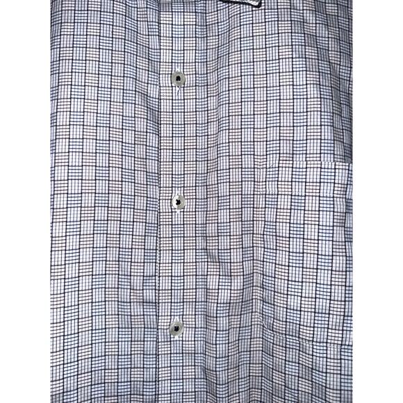 Johnston & Murphy Tailored Fit Button Up Shirt Men’s XXL - Picture 2 of 7